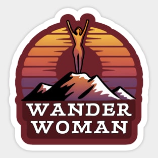 Wander Woman Sticker
